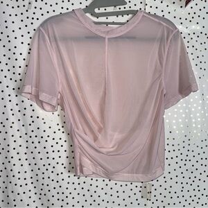 Lululemon Sheer Pink Women's Top